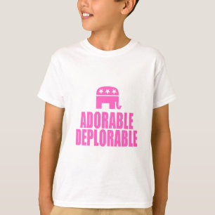 T-shirt Adorable et désagréable