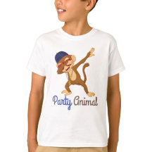 Adorable fête Animal Anniversaire Tee