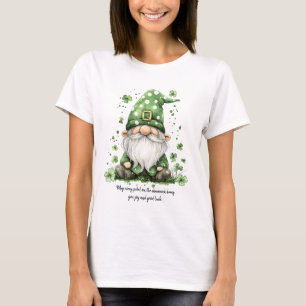 T-shirt Adorable Green St. Patrick's Day Gnomes