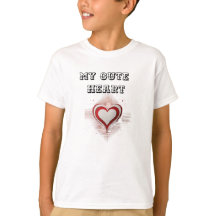 T-shirt Adorable Heart pour Enfants : Répandre l'A