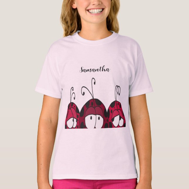 T-shirt adorable Ladybugs (Devant)