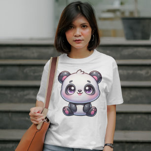 T-shirt Adorable Panda Pal kawaii