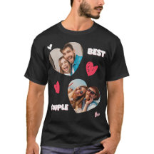 T-shirt adorable petit ami de la Saint Valentin