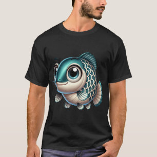 T-shirt Adorable Poisson Arowana Asiatique