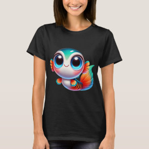 T-shirt Adorable poisson guppy