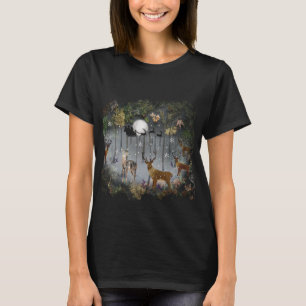T-shirt Adorable Rindeer La Nuit