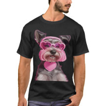 Adorable Schnauzer Miniature, Lunettes de soleil r