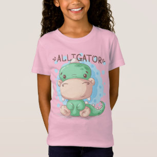 T-Shirt Adorables Joli Alligator Pour Enfants