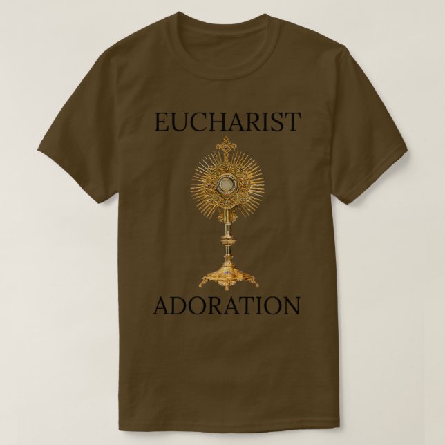 T-shirt Adoration eucharistique 2 (Design devant)