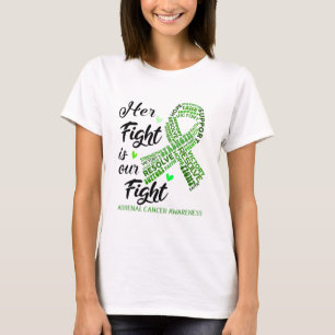 T-shirt Adrénal Cancer Awareness Month Ribbon Venin