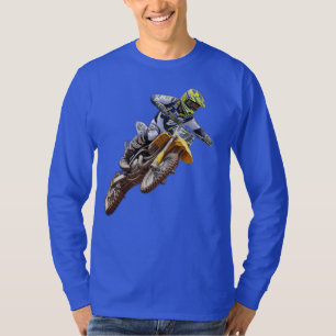 T-shirt Adrénaline aéroportée : Vol Motocross