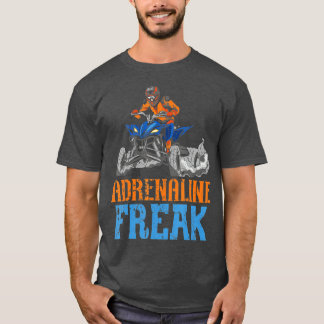 T-shirt Adrenaline Freak ATV Rider Quad Bike Offroading Mu