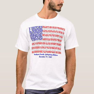 T-shirt Adresse de Gettysburg
