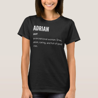T-shirt Adrian Noun Une Femme Exceptionnelle