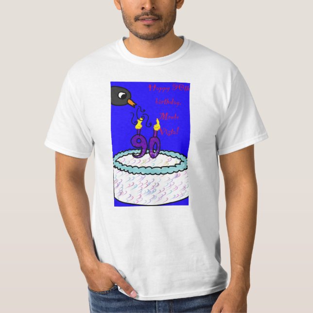 T-shirt adulte 90e anniversaire de MVES (Devant)