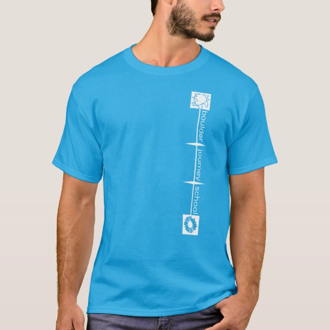 T-shirt adulte d'école de voyage de Boulder - (Devant)