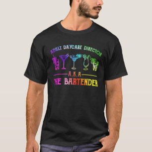 T-shirt Adulte Directeur De La Garde D'Enfants Aka The Bar