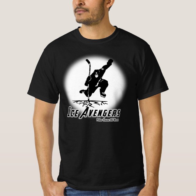 T-shirt Adulte IceAvengers 8U ouest (Devant)