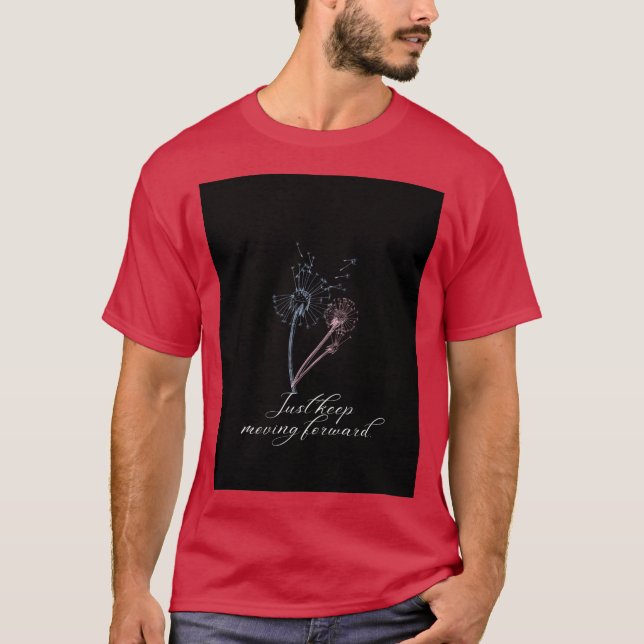T-shirt Adulte Keep Moving (Devant)