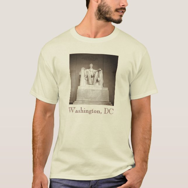 T-shirt adulte Lincoln Memorial (Devant)