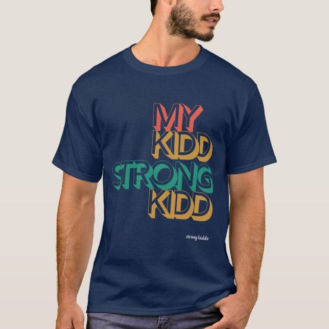 T-shirt adulte unisex mon enfant vif (Devant)