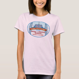 T-shirt Adultes avec Albinisme Week-end 2025 Reno - T-shir