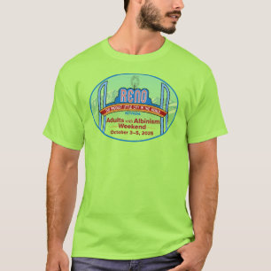 T-shirt Adultes avec Albinisme Week-end 2025 Reno - T-shir