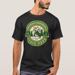 T-shirt Adventure Arkansas sources Salida Colorado