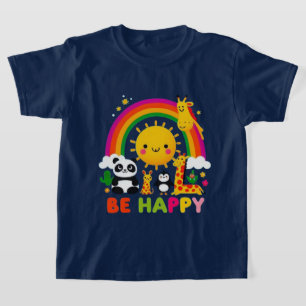 T-shirt Adventure Attend Soyez Heureux