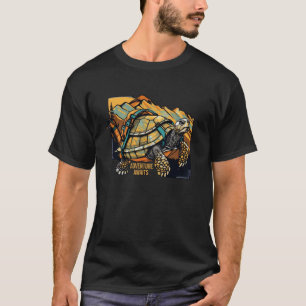 T-shirt Adventure Await is Randonnées Adventures is Outdoo