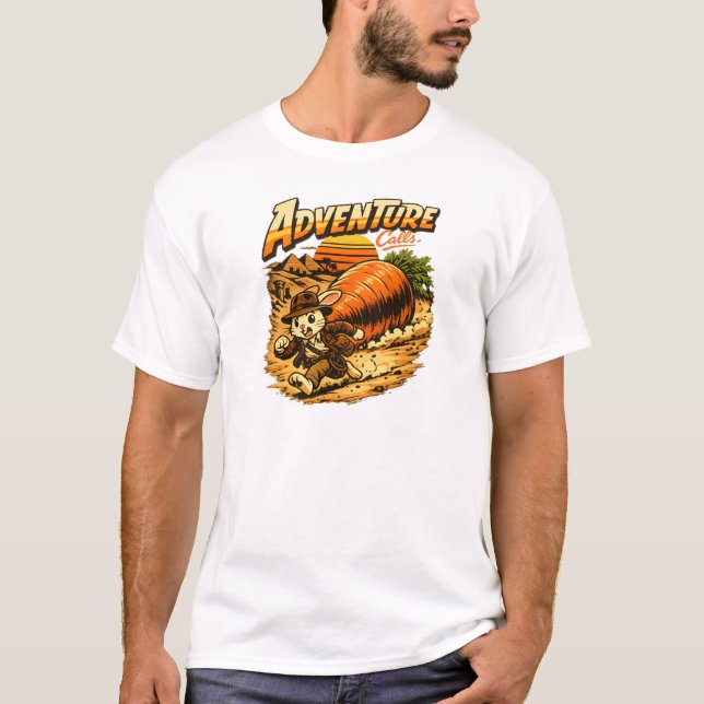 T-shirt Adventure Calls (Devant)