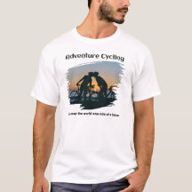 T-shirt Adventure Cycling