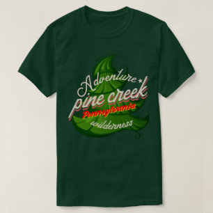 T-shirt Adventure Pine Creek Pennsylvanie arbre sauvage