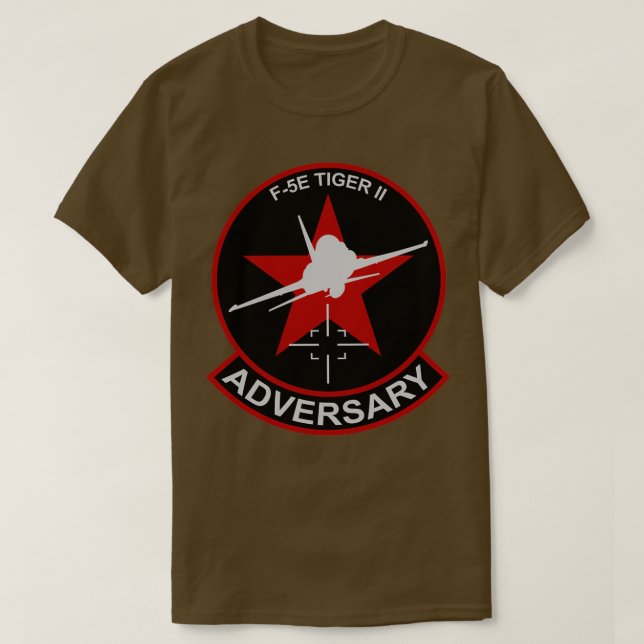 T-shirt Adversaire F5 Tiger II (Design devant)