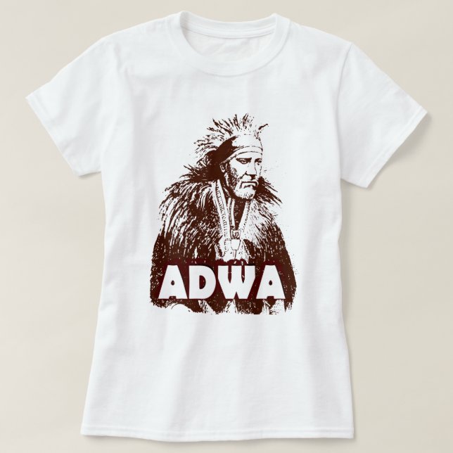 T-shirt Adwa Ethiopie (Design devant)