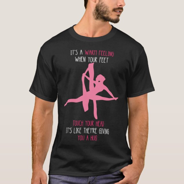 T-shirt Aerial Hoop Warm Feeling Circus Lyra Air Acrobatic (Devant)