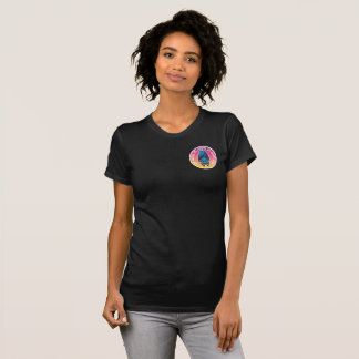 T-shirt aérien de batte de yoga