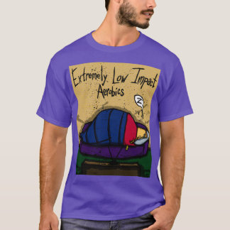 T-shirt Aérobic à très faible impact Yoga Cartoon