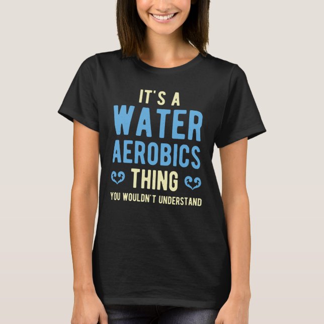 T-shirt Aérobic aquatique (Devant)