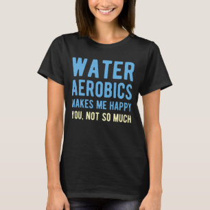 T-shirt Aérobic aquatique amusant