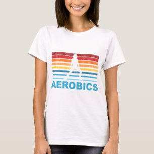 T-shirt Aérobic rétro