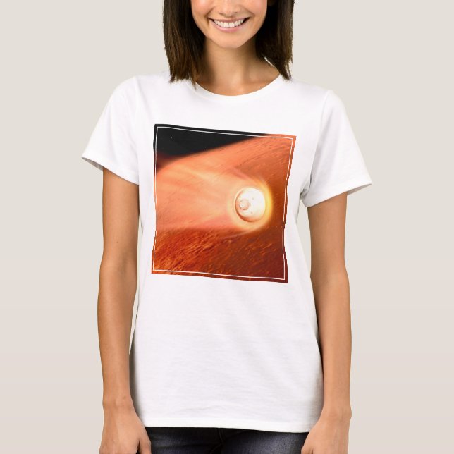 T-shirt Aérocoque Avec Perpersévérance Rover Descente Vers (Devant)