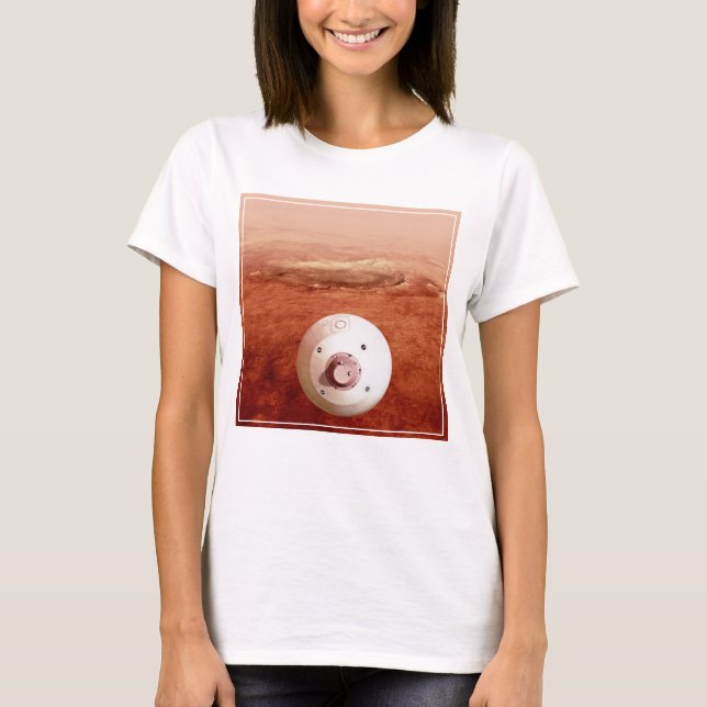 T-shirt Aérocoque Avec Perpersévérance Rover Descente Vers (Devant)
