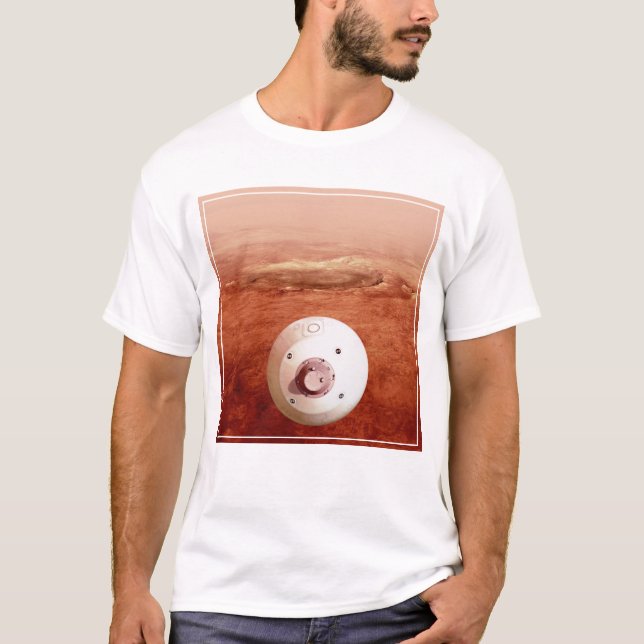 T-shirt Aérocoque Avec Perpersévérance Rover Descente Vers (Devant)