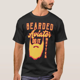 T-shirt Aéronef à barreaux Faites-le mieux Profession carr