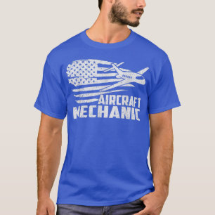 T-shirt Aéronef Mécanique Aéronef Maintenance de l'avion E