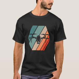T-shirt Aéronefs de télécommande à drone de Quadcopter Ret