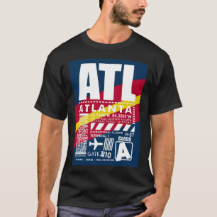 T-shirt Aéroport ATL Atlanta