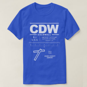 T-shirt Aéroport de Comté d'Essex CDW