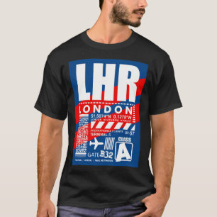T-shirt Aéroport de Londres LHR